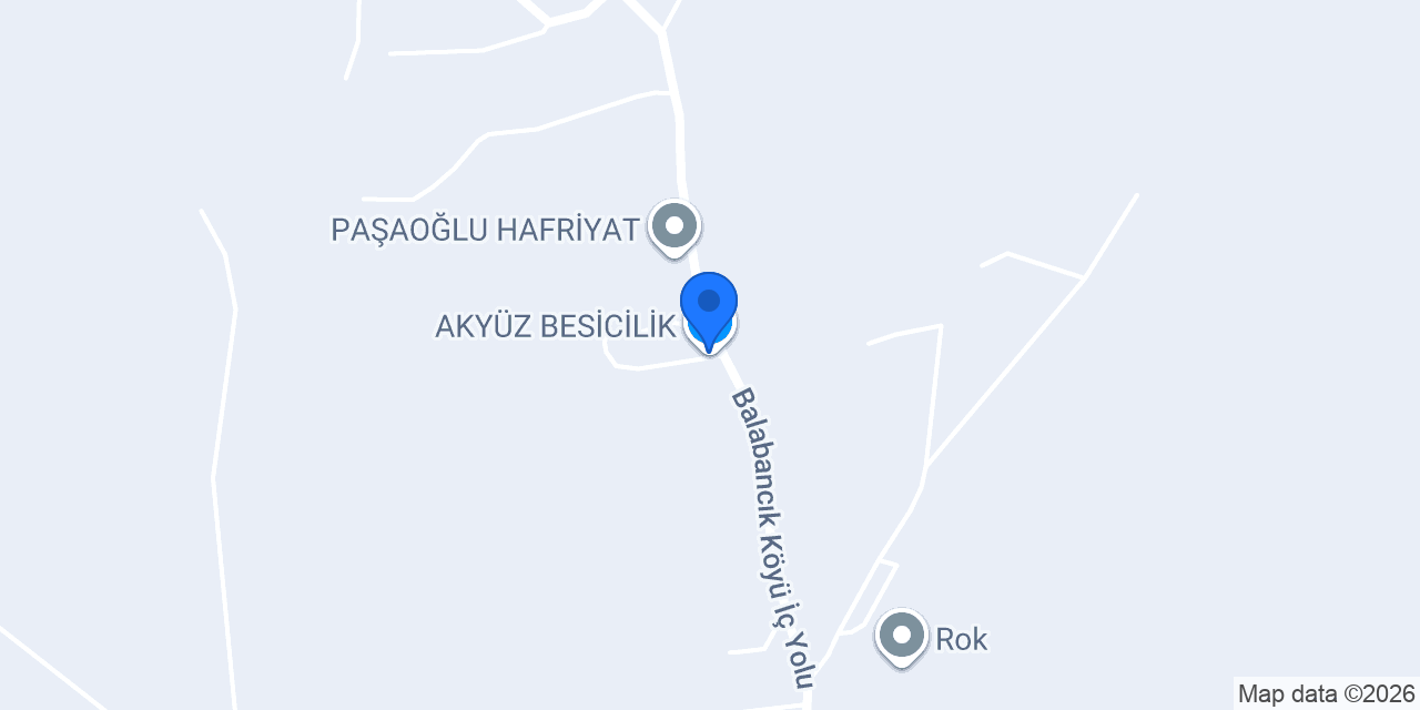 AKYÜZ BESİCİLİK konumu