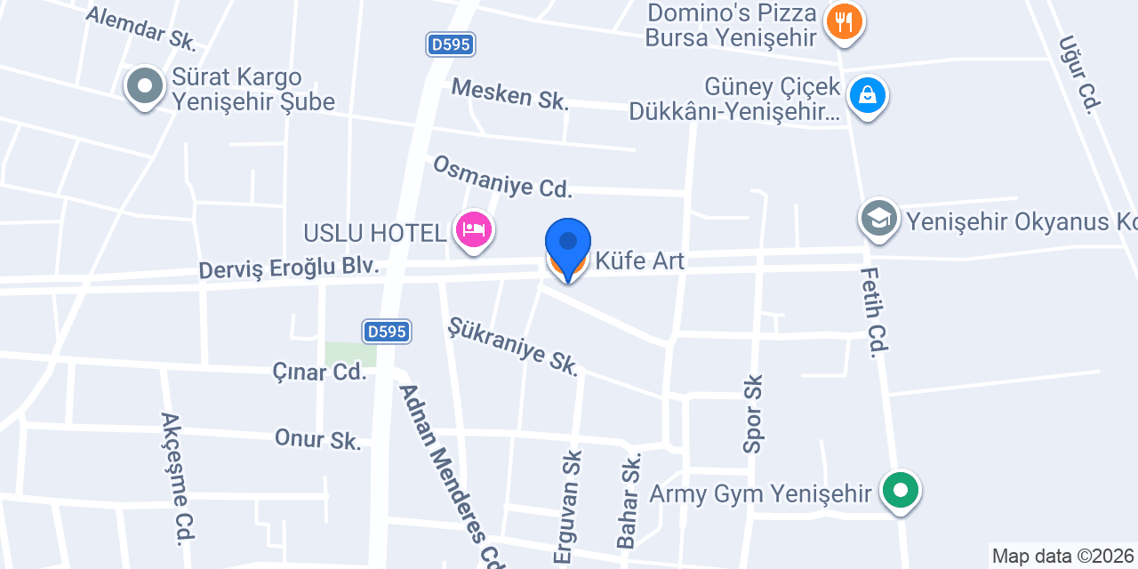 Küfe Art konumu