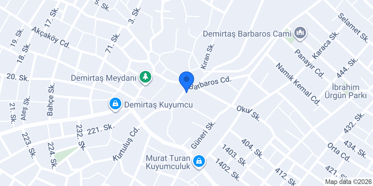 Bursa EB Yapı Elektrik konumu