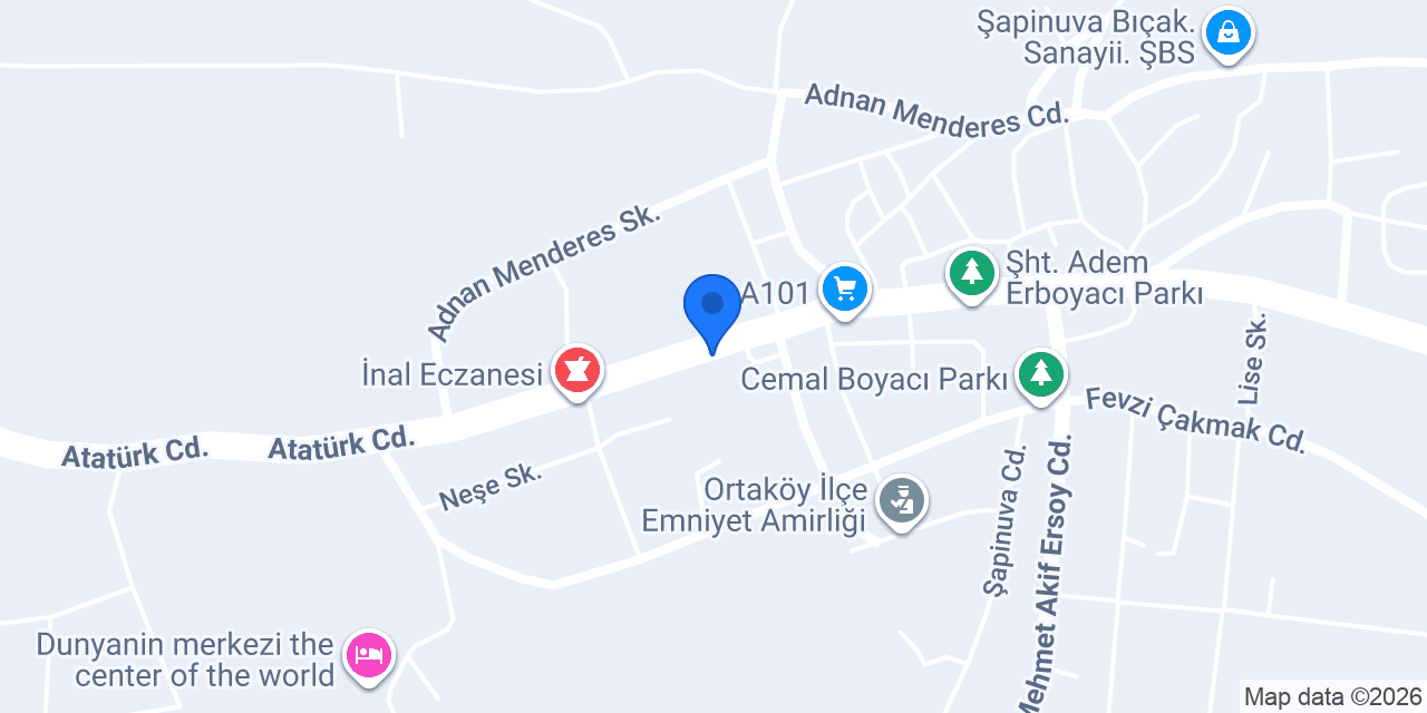 ÖZGE MARKET konumu