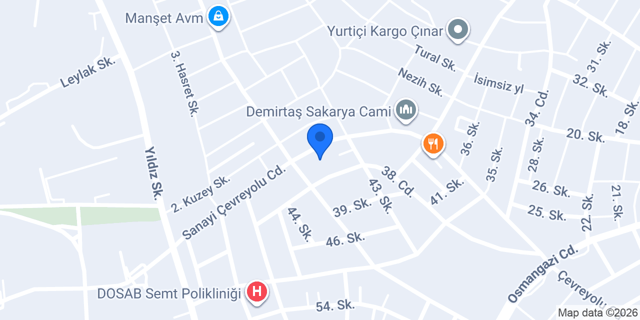 Damla Kasap konumu
