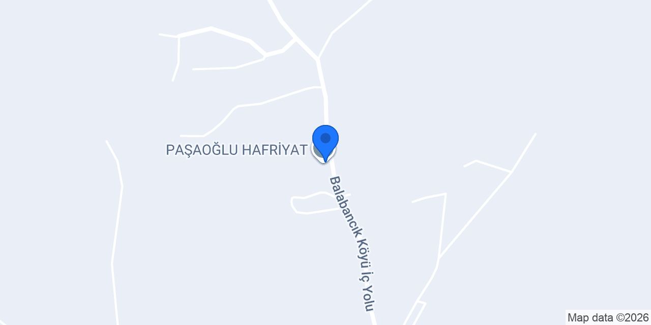 PAŞAOĞLU HAFRİYAT konumu