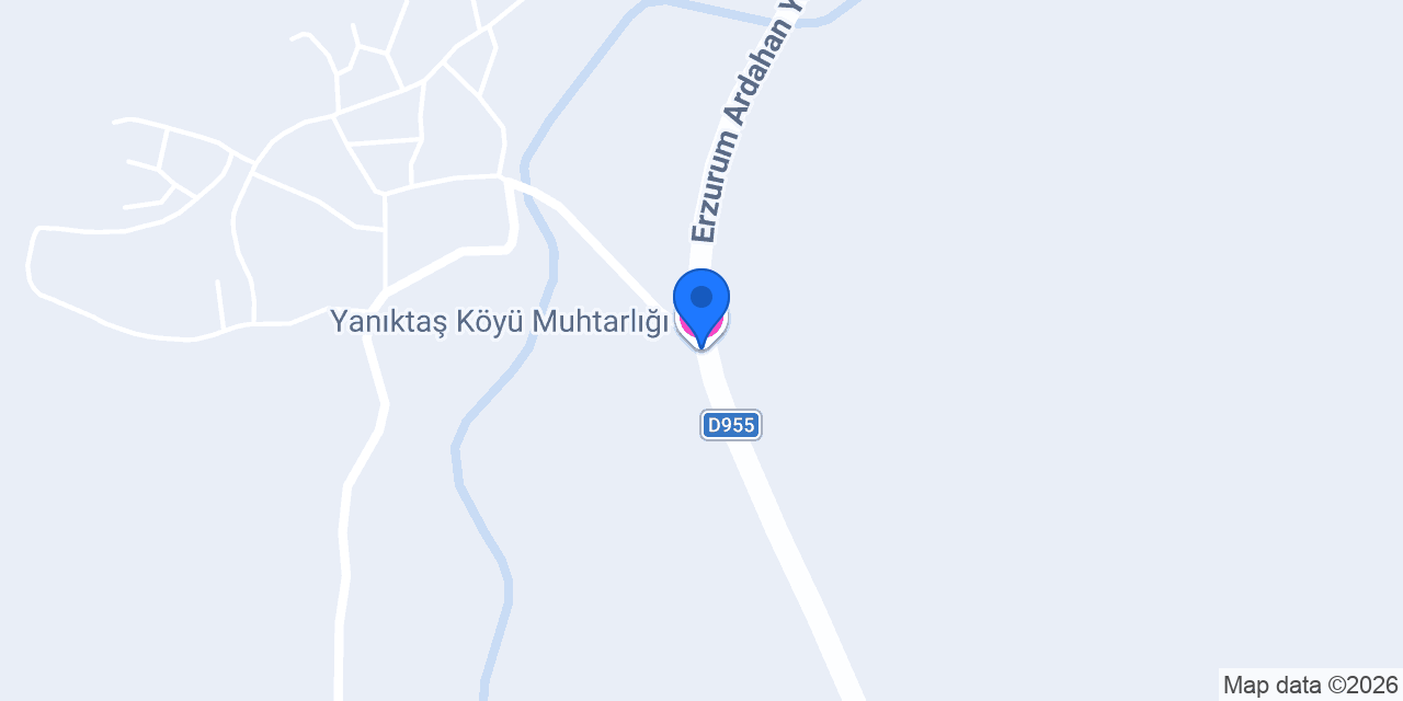 Yanıktaş Köyü Muhtarlığı konumu