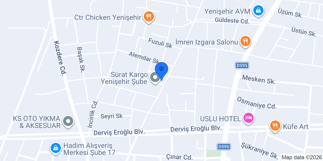 EKOMİNİ MARKET konumu