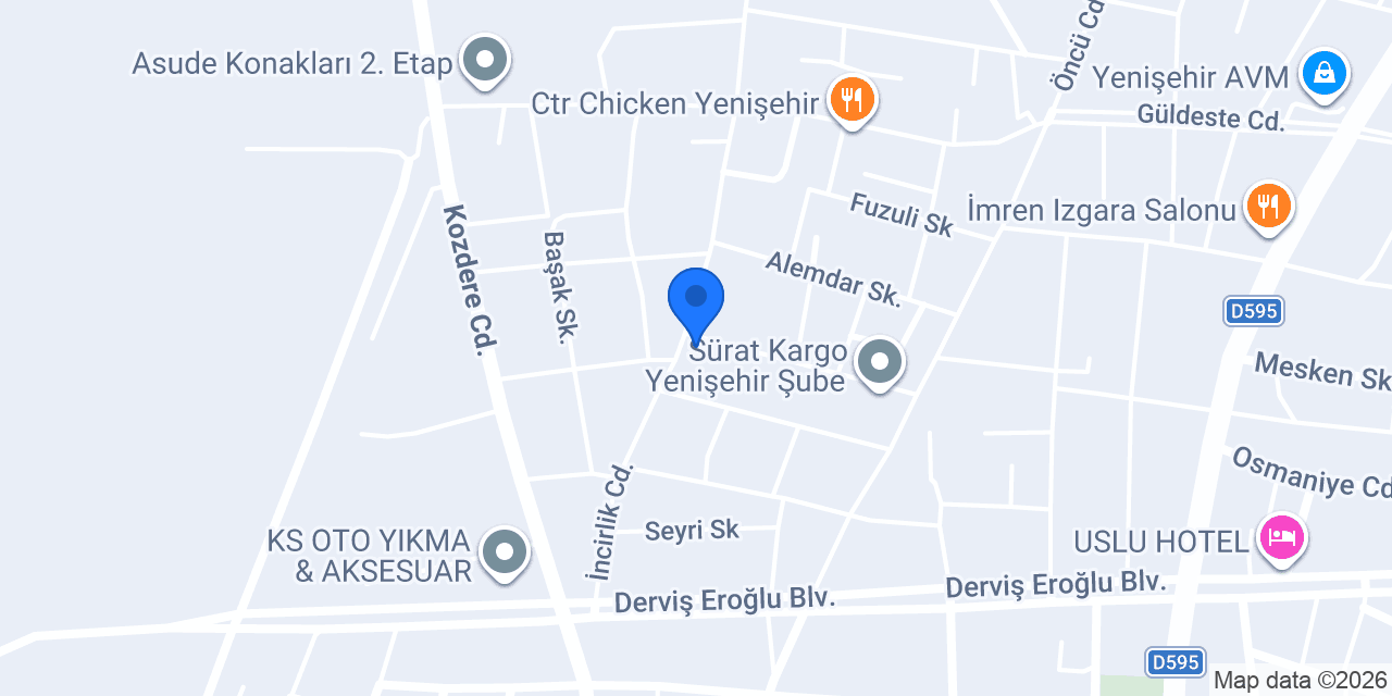 ECY CAR DİZAYN konumu