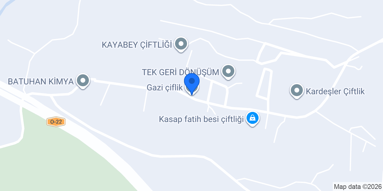 Gazi çiflik konumu