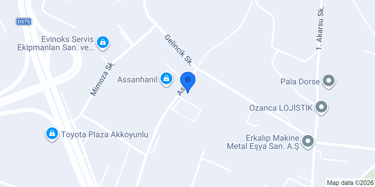 Beztaş Tekstil konumu
