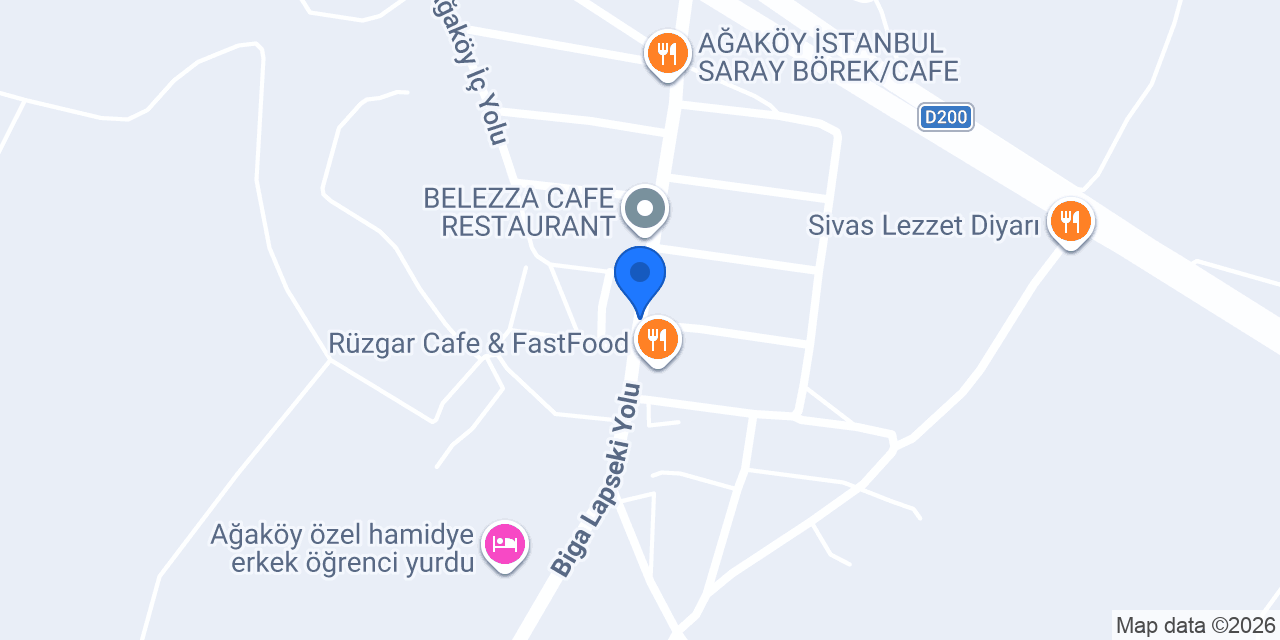 Pera Cafe konumu