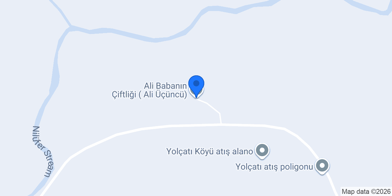 Ali Babanın Çiftliği ( Ali Üçüncü) konumu