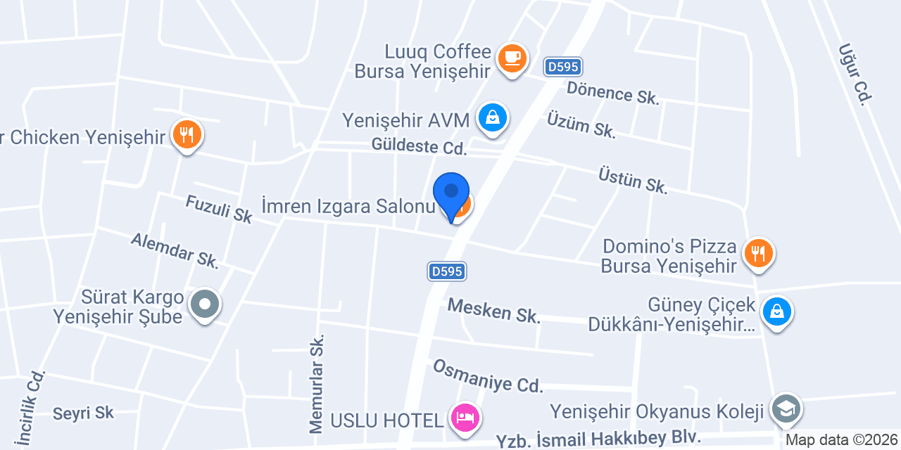 Sedef Pastaneleri konumu