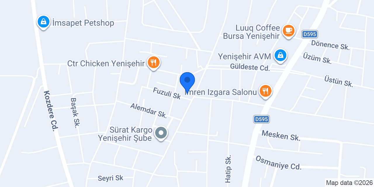 DHL eCommerce - Yenişehir Şubesi konumu