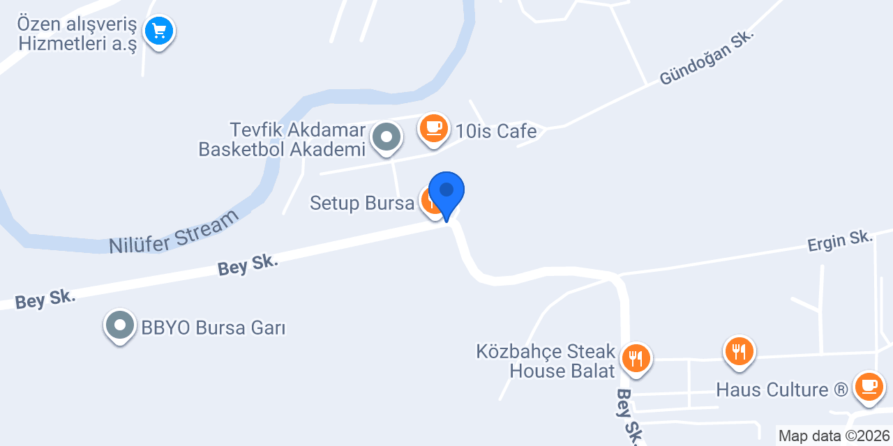 Gd Academy Bursa konumu