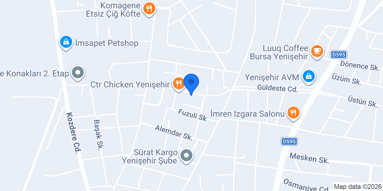 Adres Cafe de Burger & Drink konumu