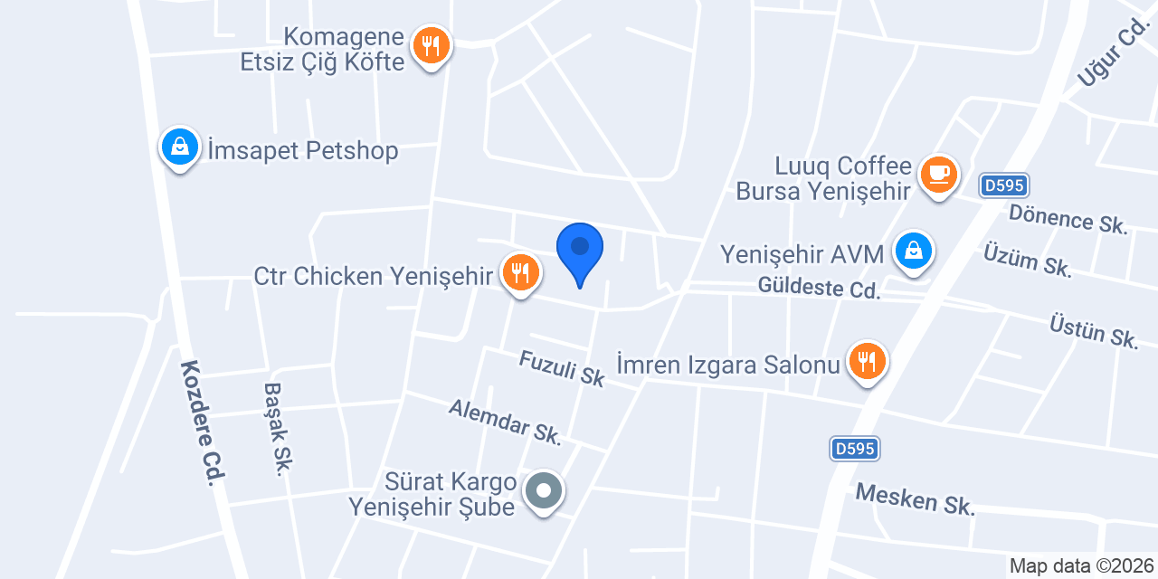 Şehir Börekçilik konumu