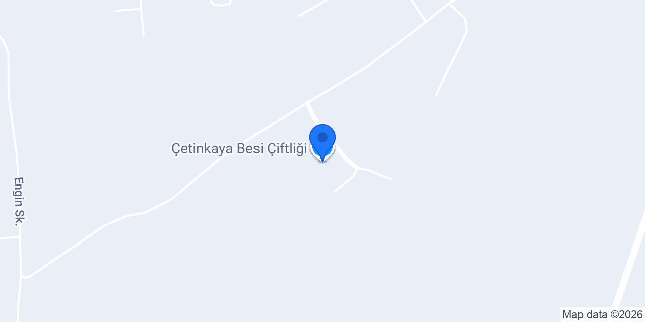 Çetinkaya Besi Çiftliği konumu