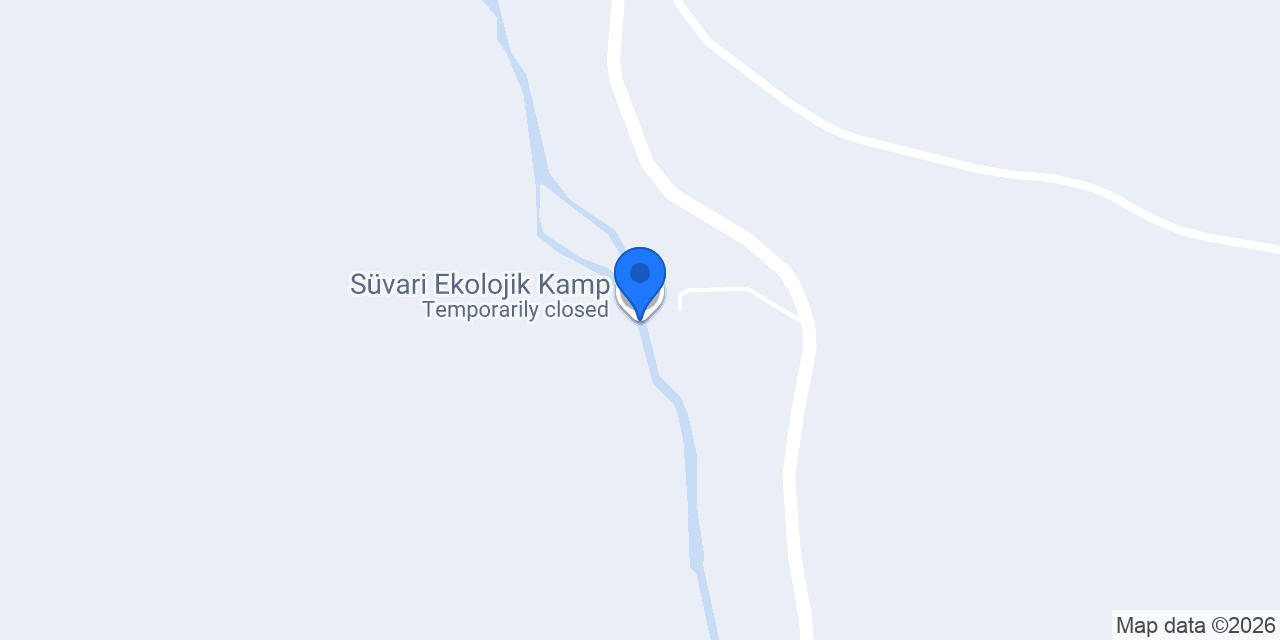 Süvari Ekolojik Kamp konumu