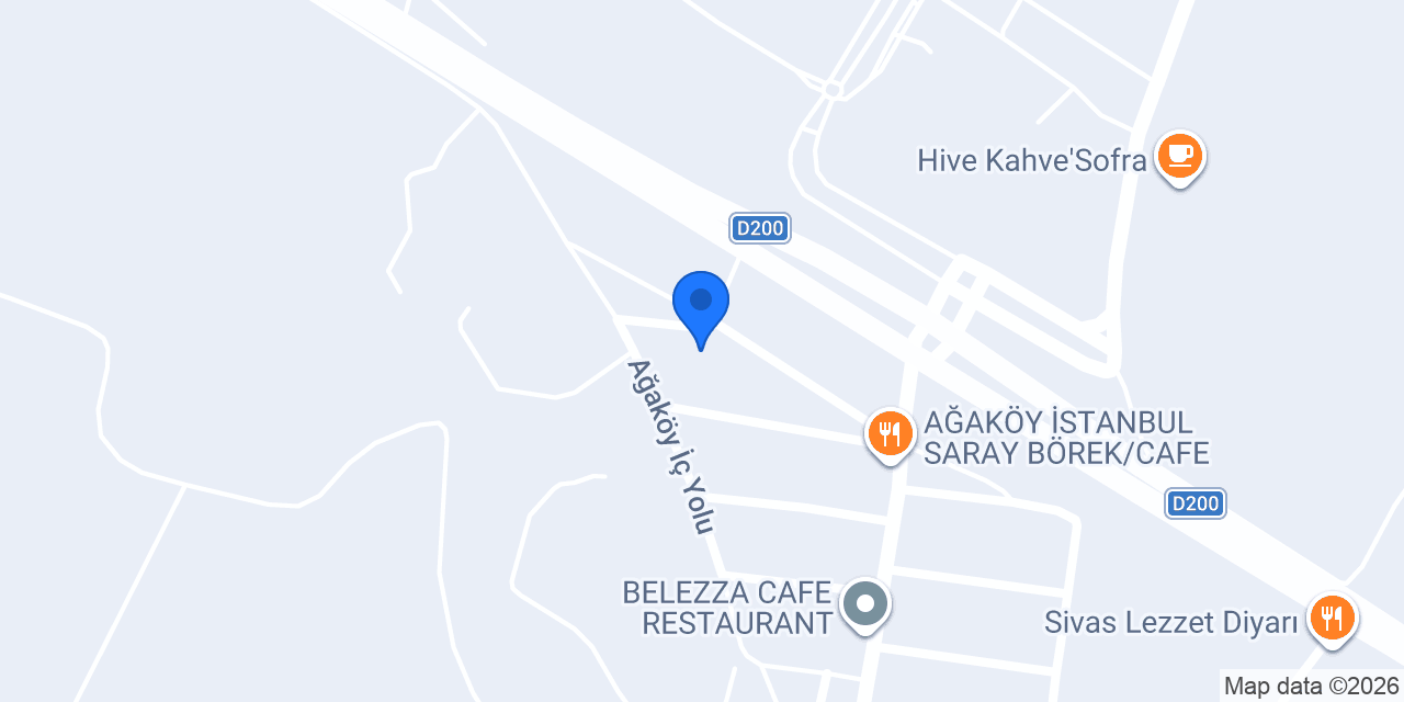 Megaron Cafe Biga Ağakoy konumu