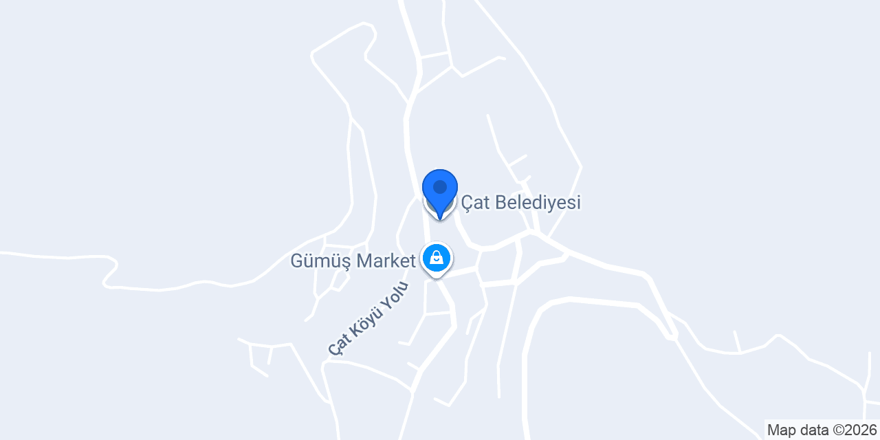 Çat Belediyesi konumu
