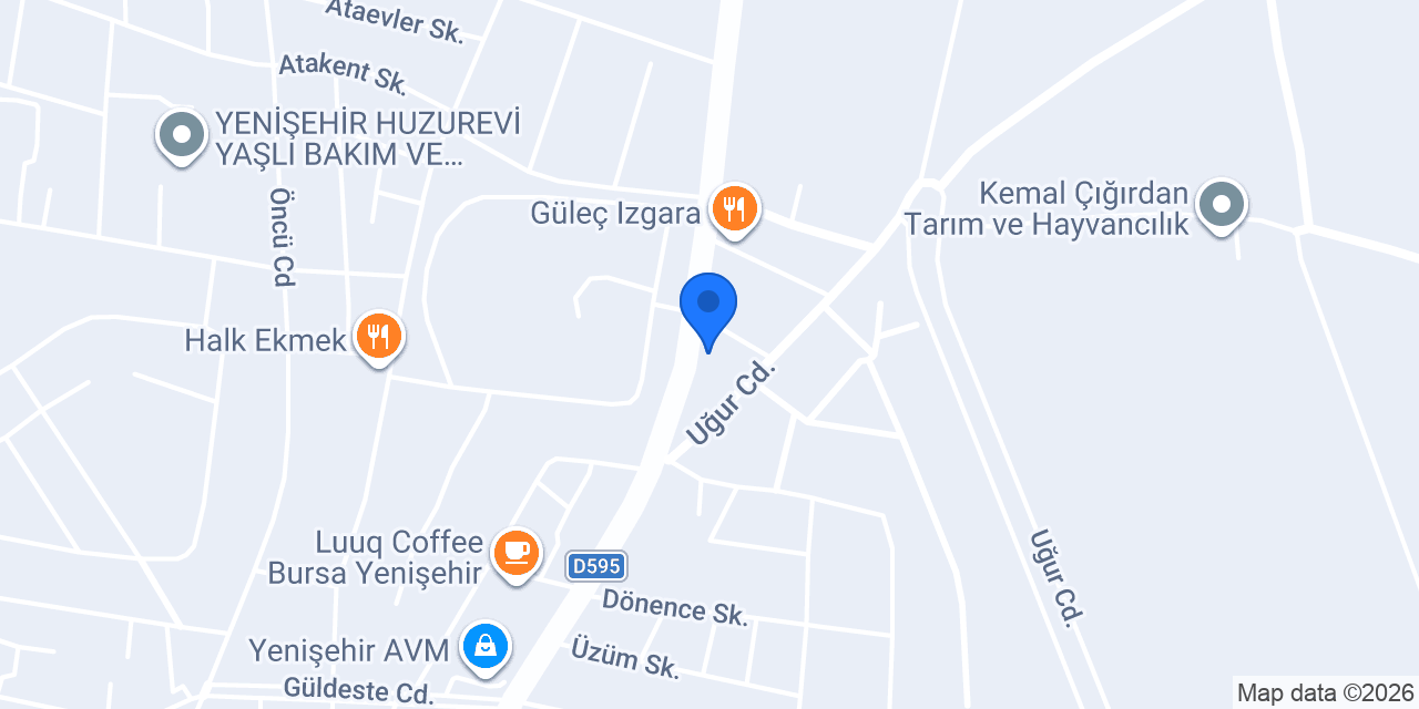 Kahve Durağı Yenişehir konumu
