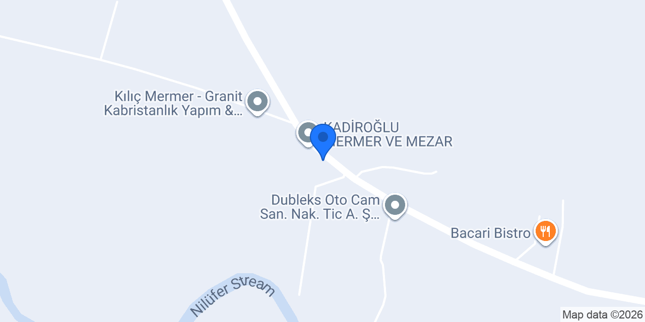 Özbek Mermer konumu