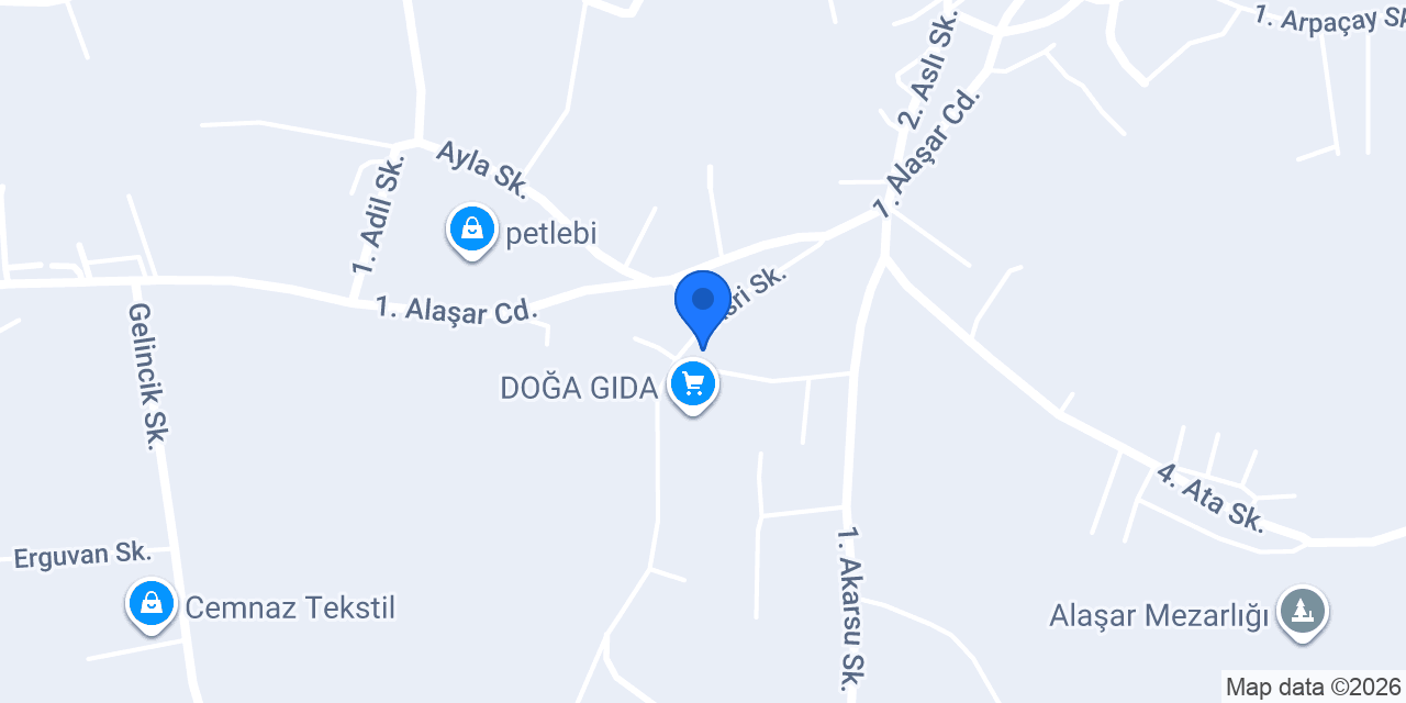 Doğadan Yemek konumu