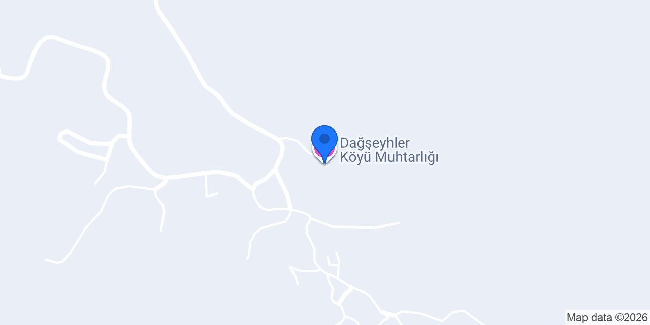 Dağşeyhler Köyü Muhtarlığı konumu