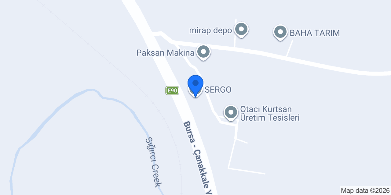 SERGO konumu