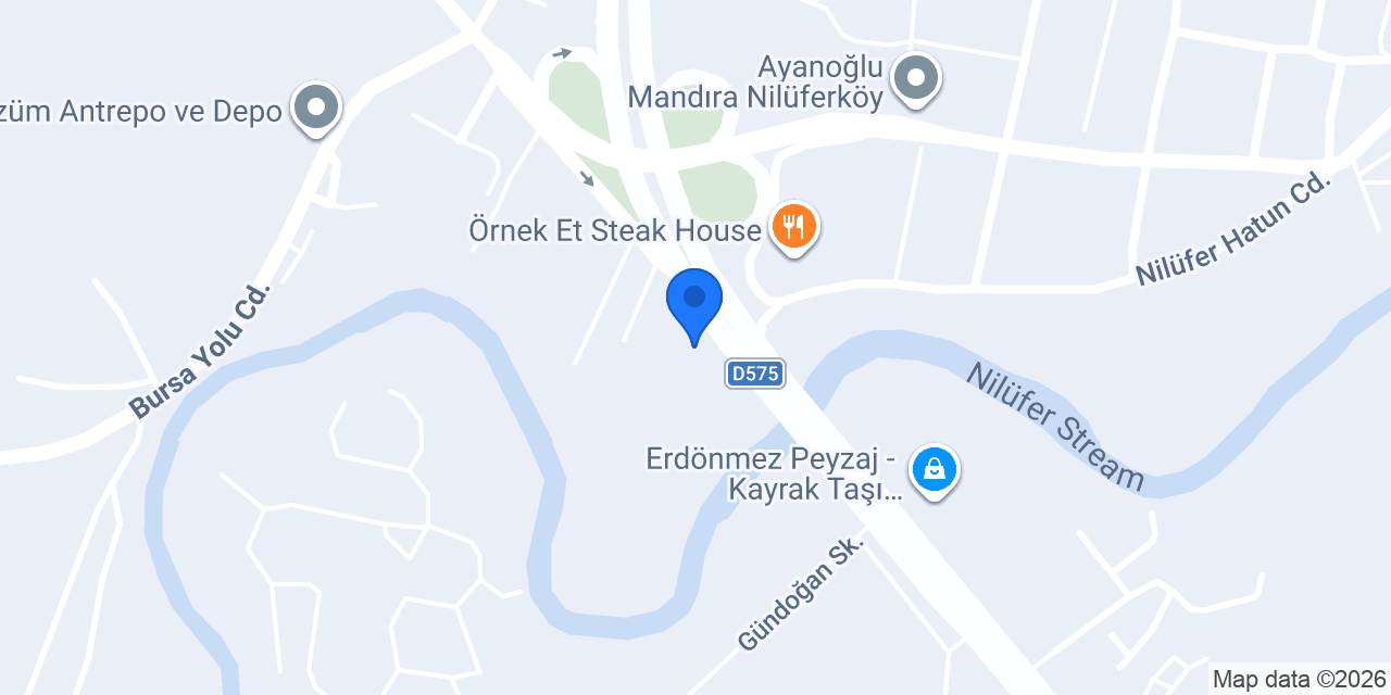 Bursa Uğur Tel konumu