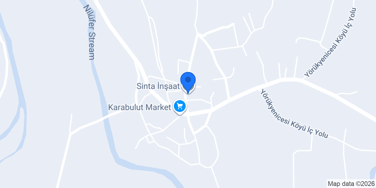 Sinta İnşaat konumu