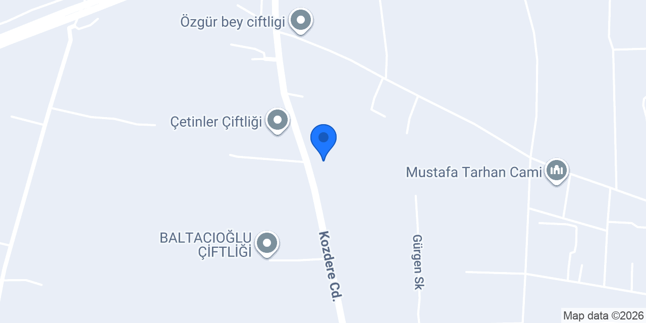 Şükrü Gedikli çiftliği konumu