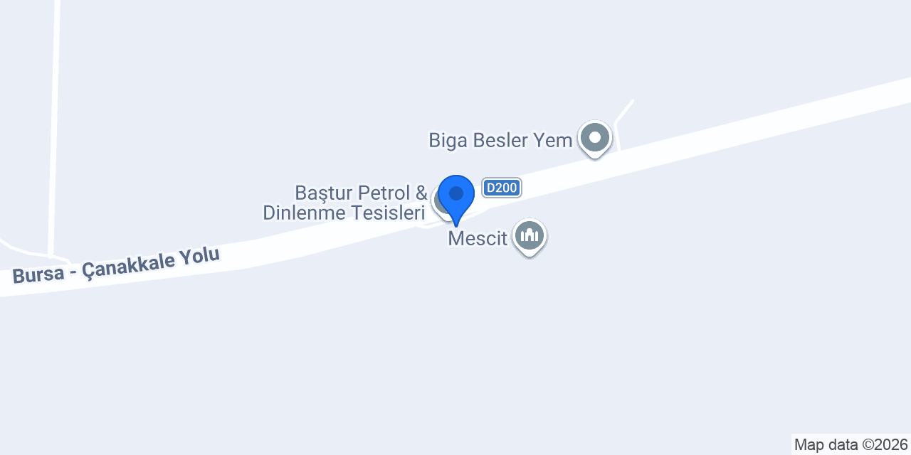 Petrol Ofisi konumu
