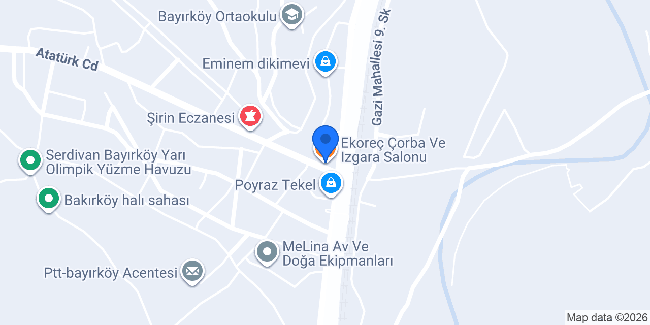 Ekoreç Çorba Ve Izgara Salonu konumu