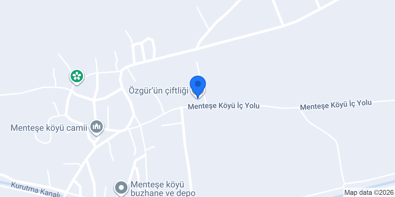 Özgür’ün çiftliği konumu