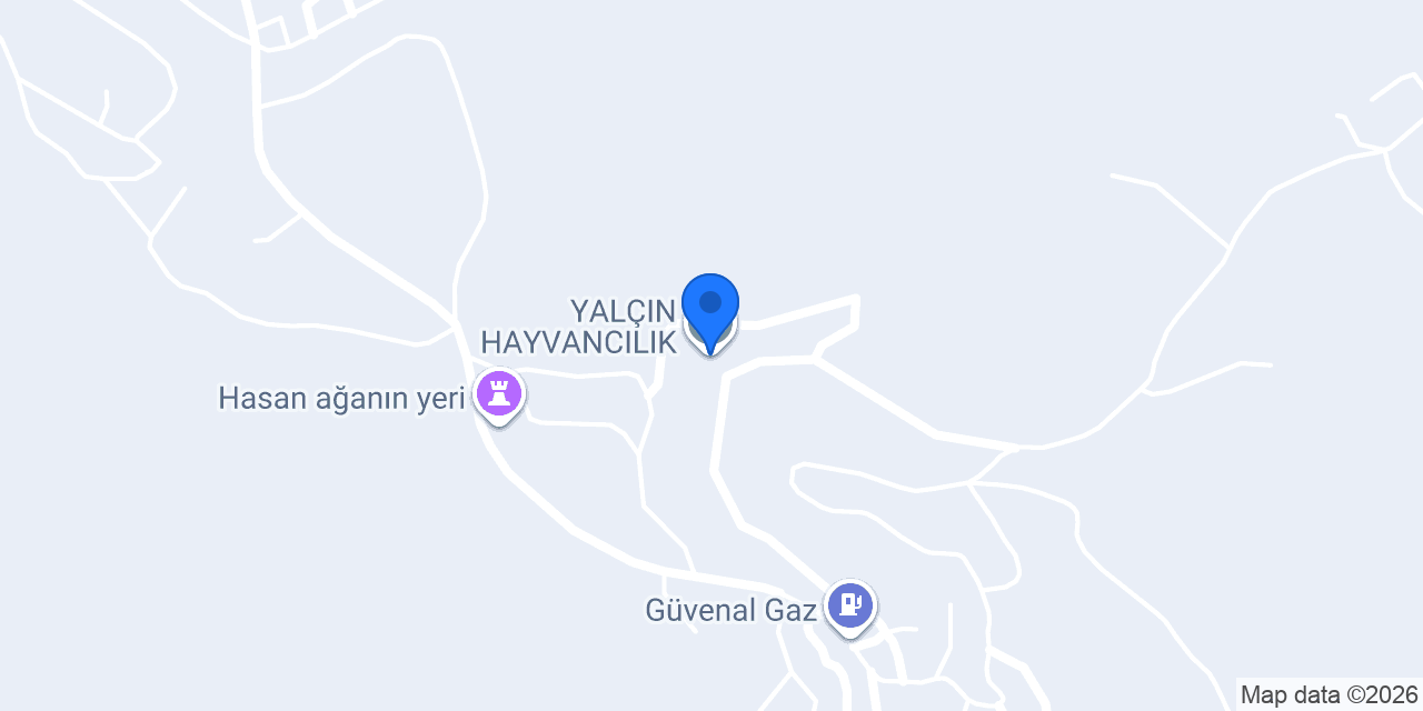 YALÇIN HAYVANCILIK konumu