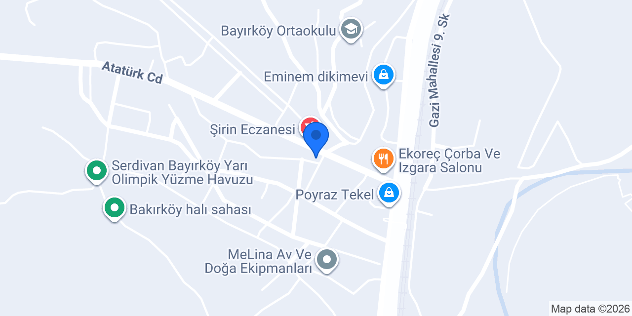 Buselinay tekel büfe konumu