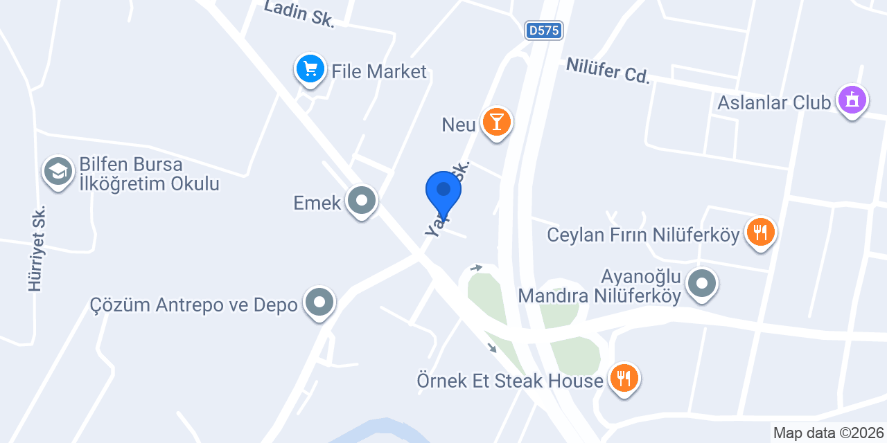Cephe Mimarlık konumu