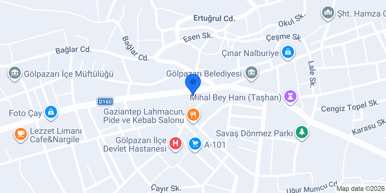 Gölpazarı Eczanesi konumu