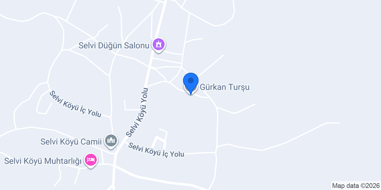 Gürkan Turşu konumu