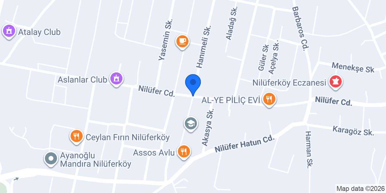 Raife'nin Mutfağı konumu
