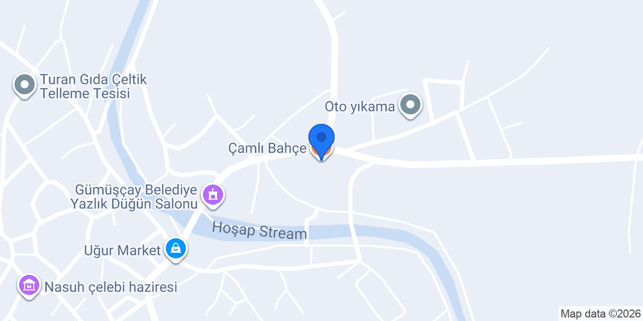 Çamlı Bahçe konumu
