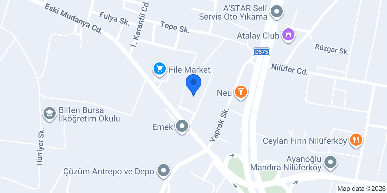 Gymx Bademli konumu