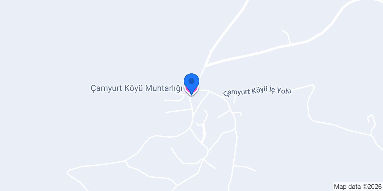 Çamyurt Köyü Muhtarlığı konumu