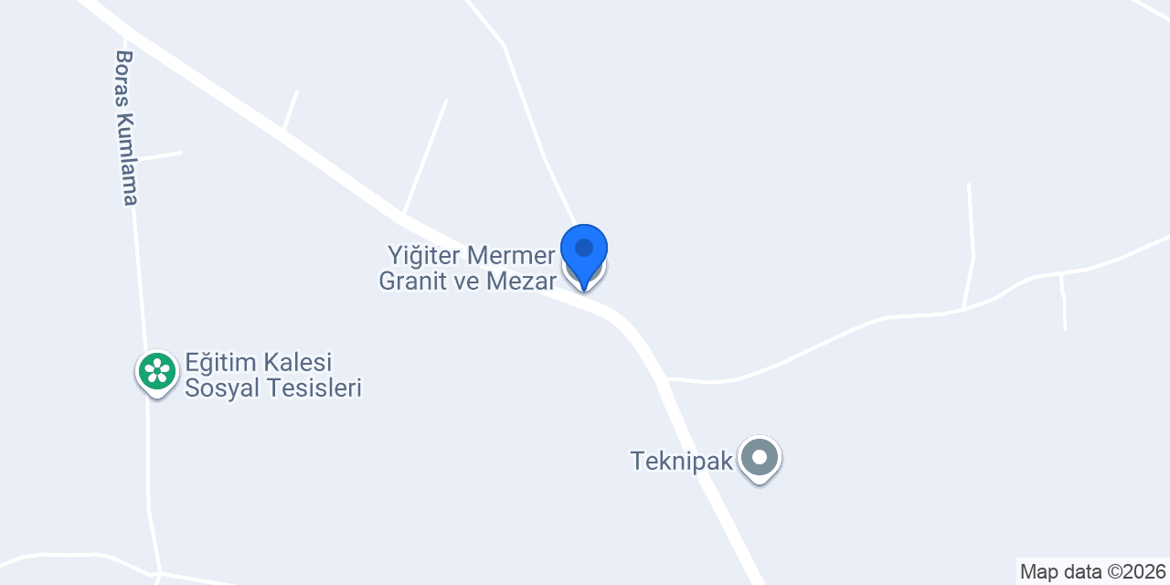Yiğiter Mermer Granit ve Mezar konumu