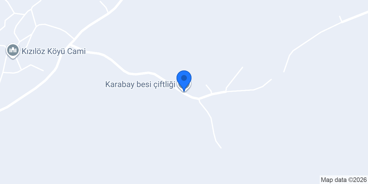 Karabay besi çiftliği konumu