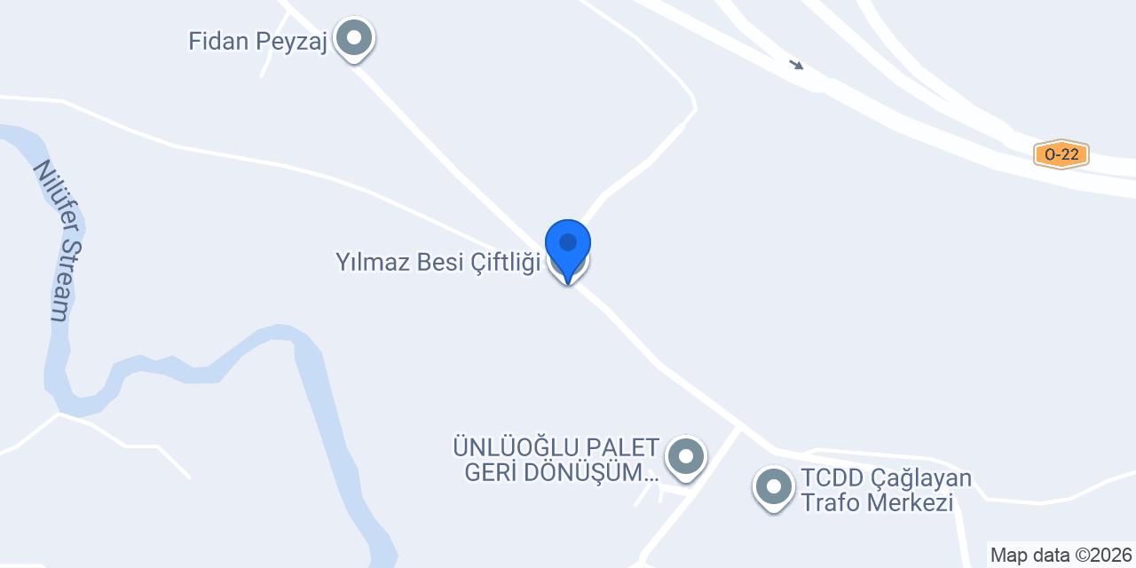 Yılmaz Besi Çiftliği konumu
