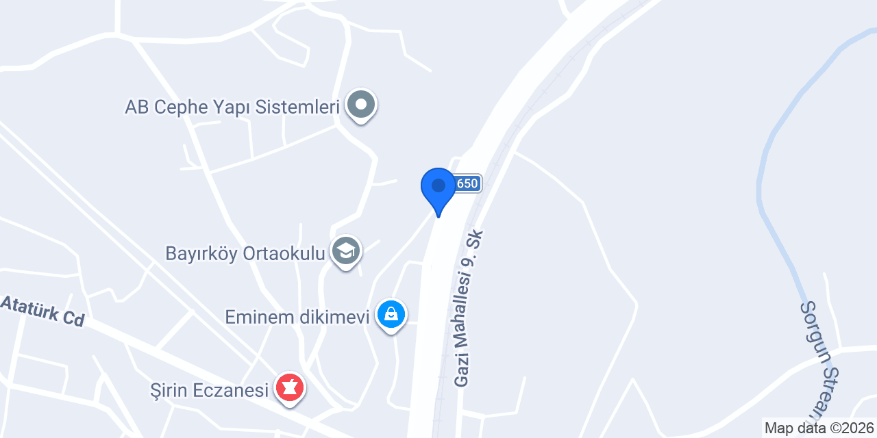 Ayaküstü cafe&restoran konumu