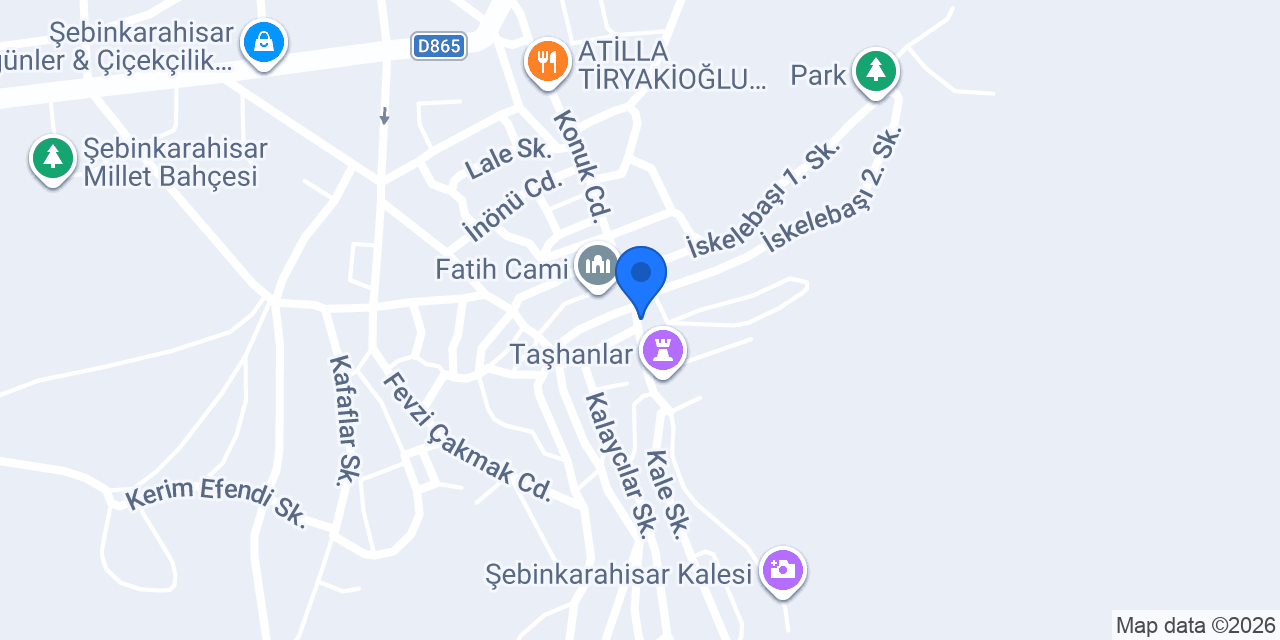 Sezginler Ticaret konumu