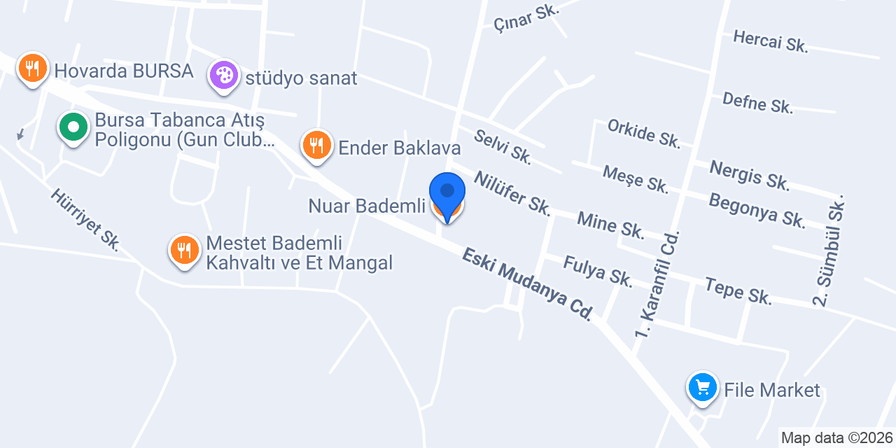 Nuar Bademli konumu