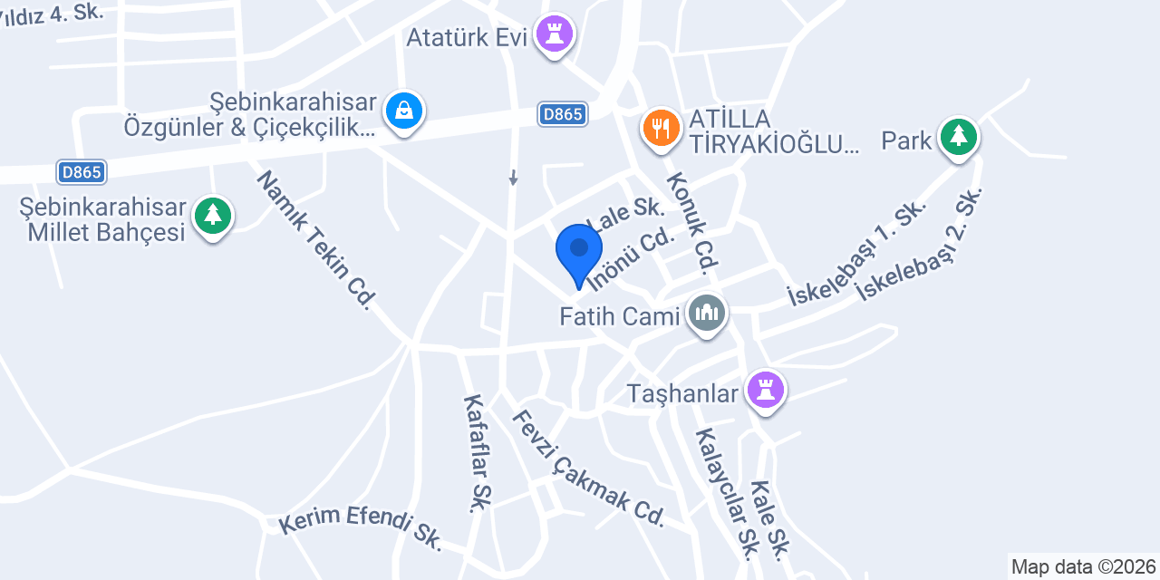 Özlem Turizm konumu