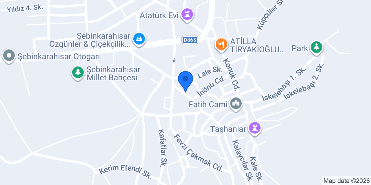 İstiklal İlkokulu konumu